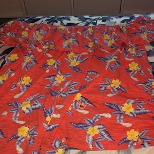 🎉 Ruffle trim linen top Old Navy XXL